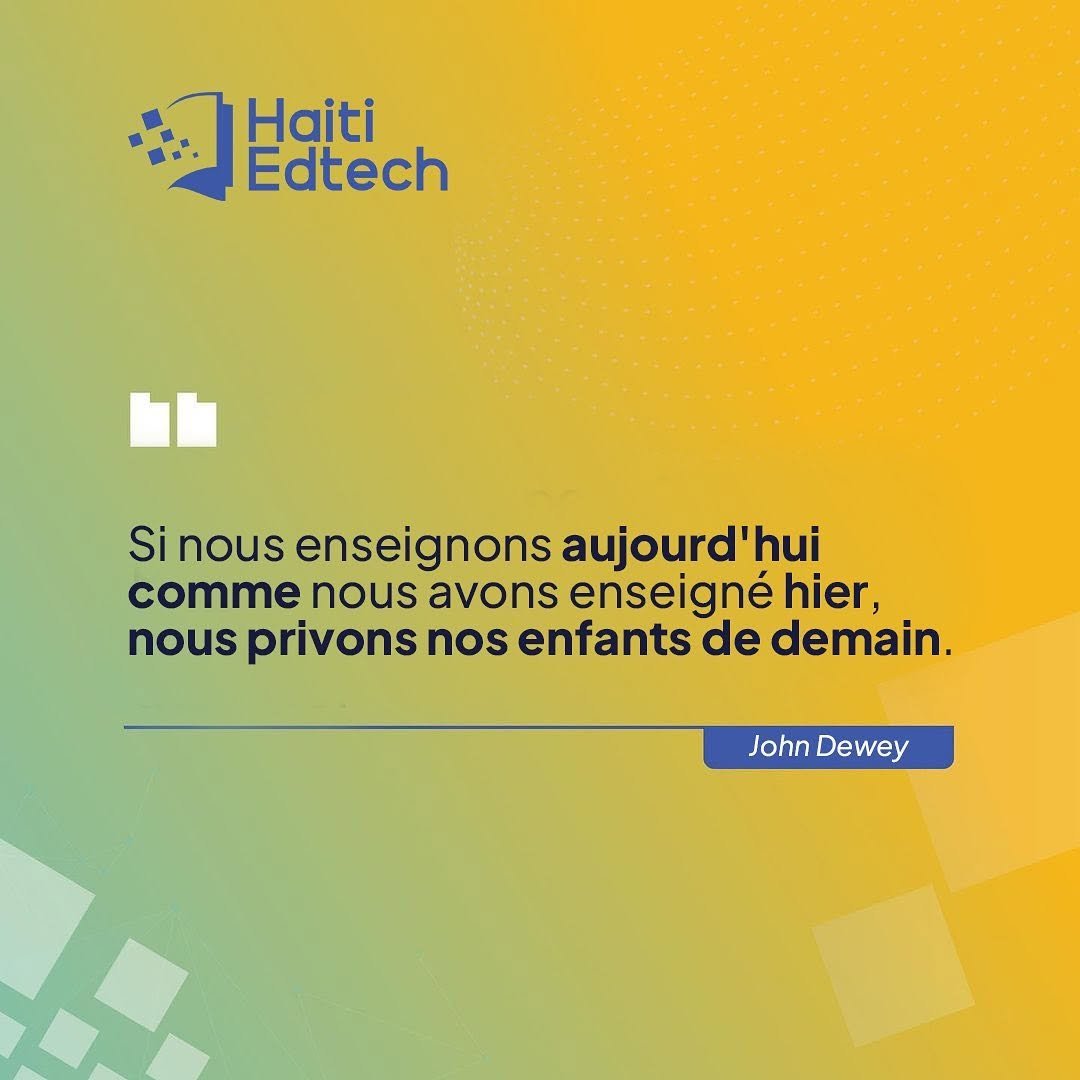 Citation de John Dewey sur l'éducation